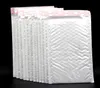 PE branco sacos de plástico bolha poli Mailer embalagem saco plástico de bolhas filme impermeável envelope 6 tamanhos para escolher GB1162