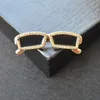 Kreatywny Okrągły Kwadratowe okulary Broszka Kobiety Mężczyźni Dark Okulary Kształt Broszka Garnitur Lapel Pin Moda Biżuteria Akcesoria