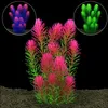 Plastic Artificial Aquarium Decoration Plant Fish Tank Water Plant Grass Ornament Decor Background GB353