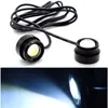 2PCS 23MM Auto Auto Eagle Eye Lampe 2W COB Klebeband Weiße LED Tagfahrlicht Schwarz Shell DC12V