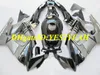 Motorcycle Fairing kit for Honda CBR600F3 95 96 CBR600 F3 1995 1996 CBR 600 ABS Cool silver black Fairings set+Gifts HQ28