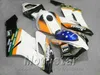 Original mögel Anpassa motorcykelfeedningar för Honda CBR1000RR 04 05 CBR 1000 RR 2004 2005 Svart Blå Vit Fairing Kit KA41