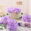 50 Teile/los 15 cm Große Hortensien Seidenblumen Köpfe für Hochzeit Dekoration DIY Baby Kranz Braut Girlande Gefälschte Blumen