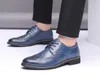 scarpe da uomo formali in vera pelle brogue scarpe da uomo classiche italiane scarpe da uomo vestito da chaussure homme erkek