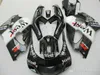 ZXmotor Fairing Kit voor Suzuki GSXR600 GSXR750 SRAD 1996-2000 Black White GSXR 600 750 96 97 98 99 00 FAllings TT67