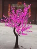 LED Street Lights cherry Blossom tree lamp 1.5~2.5 meters high simulation natural trunk wedding decoration lighting festival lighting garden decorationLLF