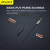 Awei ES 910TY Earphone Rose Gold Earphones Headset earphone with Microphone Noise Cancelling For Phone