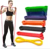 208cm gym fitness rubber Resistance bands physical ability weight training exercise belt pull ups strap yoga pilate strength training ropes