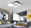 Nouveau LED plafonniers moderne atmosphère simple salon lampe trèfle enfants chambre lampe chaleureuse et romantique MYY