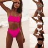 j-4 bikini sexy push solidi fino Bikini 2019 vendita calda Reggiseno imbottito cinghie vita alta Swimsuit Swimwear donne della stampa Biquini XL