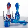 Silicone NC L88mm met roestvrijstalen tip Eenmalig gebruik Gemengde kleur Draagbaar silicium schar-booreiland Retailer1853599