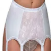 Jarretières en dentelle pour femmes noires, culotte sans couture, porte-jarretelles, 6 larges bretelles, boucles en métal Vintage, ceinture Sexy pour bas de mariage Sexy Ling6493729