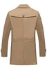 Męskie Kurtki Designer Long Coat Mężczyźni Wiatrówka Płaszcze zimowe Męskie Odzież Plus Size Odzież Dla Mężczyzn Solidne płaszcze