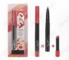 Make-up 2 in 1 lippe Duo Lip Liner Lippenstift Lippen Bleistift Crayon A Levres Retro Mattlippenstift 50pcs