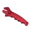 Freeshipping AN3-AN12 Multi-function Adjustable Wrench Spanner Aluminum Anodized Hand Tool