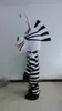 Professional custom zebra Mascot Costume Character Animal Mascot Clothes Christmas Halloween Party Fancy Dress