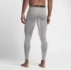 Męskie długie legginsy Kompresja siłowni Szybkie suche rajstopy fitness jogging sportowe sporne spodnie Leggings Running Mant227D