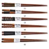 Japansk stil naturlig handgjord träbarn Chopsticks Japan Kina Äta Ware Chop Pinnar med String Round Sale