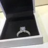 Jóias de anel romano embutido de zircônia cúbica anel de prata jóias femininas jóias de noivado feminino Rings3795465