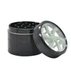 New Metal Smoke Grinder Lega di alluminio Diametro a quattro strati 50MM