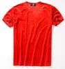 Männer Sommer Herren T -Shirt European Style Velvet T -Shirt rund Hals Baumwolle Kurzärmel Männliche und weibliche T -Shirts8289522