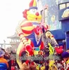 Circus Parade Performance Props 3,5 m grappig lopen opblaasbaar clown -kostuum blazen joker poppenpakken op voor buitenevenementen