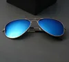 Occhiali da sole pilota vintage uomini donne 62 mm classici occhiali da sole Desinger da sole esterno con occhiali da sole Uv400 con custodie per maschio femmina221D