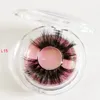 long Mink lashes private logo available 100% 3D mink False eyelashes 3D stripe eyelashes 3D thick long women Popular lashes 25mm long lashes