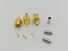 100pcs lot RP SMA male plug RF coaxial conector for RG316 RG174 cable