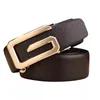 Designer Cintos de luxo para homens Big Buckle Belt New Fashion Mass Business Leather Belts Letter G Wholesale Frete grátis 269L