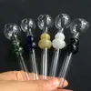 20pcs New Calabash Glass Pipe Pyrex Oil Burner Pipes Colored Glass Oil Burner Pipe Mini Hand Pipe Smoking Accessories For Dab Tobacco Tools