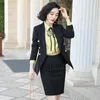 Dorywczo biuro profesjonalne paski garnitur garnitur damski wiosna i jesień nowa moda temperament brytyjski styl kombinezony