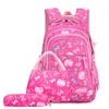 Mochilas da escola para crian￧as para meninas Princess Backpacks School Mackpings Impress￣o de Mochilas Conjunto de Bacha para Crian￧as para Adolescentes 229s