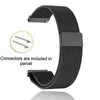 20mm 22mm Milanese Loop Watchband Strem för Samsung Galaxy Watch 46mm 42mm Aktiv 44mm Rostfritt stålband för kugghjul S3 S2