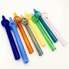 6 Zoll Mini -Nektar -Kollektor Shishs Glass Rig Stick Dicke Glasfilter Tipps Pyrex -Rohr Rauchwasserrohr