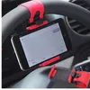 Autohalter Mini Air Entlüftung Lenkradclip Mount Mobiltelefon Mobile Halter Universal für iPhone Support Bracket Ständer