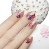 Adesivi per nail art 3D Decalcomanie Adesivo per trasferimento d'acqua con design floreale per manicure per Natale 50 fogli4915858