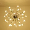 Moderne Spark Firework Branch Star Kroonluchter Home Woonkamer Hanglamp LED Verlichting Plafondlamp PA0474