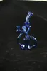 흡연 파이프, 블루 3 링 재활용기 카르타 오일 조작 물 담뱃대, 아름답게 설계된 14mm 공동 주문, 가격 양보