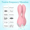 Rabbit Vibrator Sex Zabawki dla Kobiet Pussy Vagina Anal Butt Plug Nie Dildo Dorosłych Zabawki Erotyczne Masturbacja Wibratory dla łechtaczki