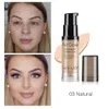 Profesjonalny Eye Concealer Baseup 6ml Pełna okładka do oka Dark Circle Face Ciecz Cynko Kreak Krem Make Up Kosmetyczne