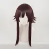 Konosuba Guds välsignelse på denna underbara värld Megumin Cloak Dress Uniform Halloween Outfit Anime Megumin Cosplay Wig Wig 236e