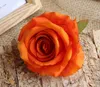 Diameter av 10cm Silk Rose Heads Konstgjord blomma Peony Camellia Rose Heads for Wedding Christmas Party Dekorativa Blommor