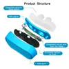 Upgrade Electric USB Anti Snoring CPAP Nose Stopping Breathing Air Purifier Silicone Nose Clip Apnea Aid Device Relieve Sleep