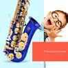 Taiwan LAIIMAN E flat sassofono contralto strumenti musicali vernice blu cielo goldplayed grado super professionale Spedizione gratuita