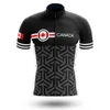 2024 new Canada Pro Bicycle Team Short Sleeve Maillot Ciclismo Men's Cycling Jersey Summer breathable Cycling Clothing Sets