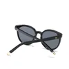 Brand Fashion Women Sunglasses Cat Eye Shades Luxury latest Designer polarized Sun glasses personality Integrated Eyewear UV400257L