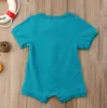 Baby Girl Clothes Cotton Baby Boy Rompers Solid Toddler Jumpsuits Single Breasted Newborn Romper Summer Baby Clothing 6 Colors DHW3644