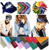 19 farben Neueste 100% Baumwolle Mischung Hip-hop Gedruckt Bandanas Für Männlich Weiblich Stirnband Für Frauen/Männer/jungen/Mädchen Schals Armband