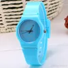 Sports Candy-colored 12 Colors Jelly Silicone Watch Strap Leisure Quartz Watch